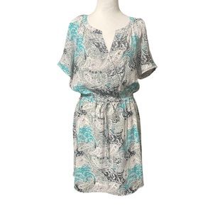 NWT Daniel Rainn paisley short sleeve dress. Size Medium